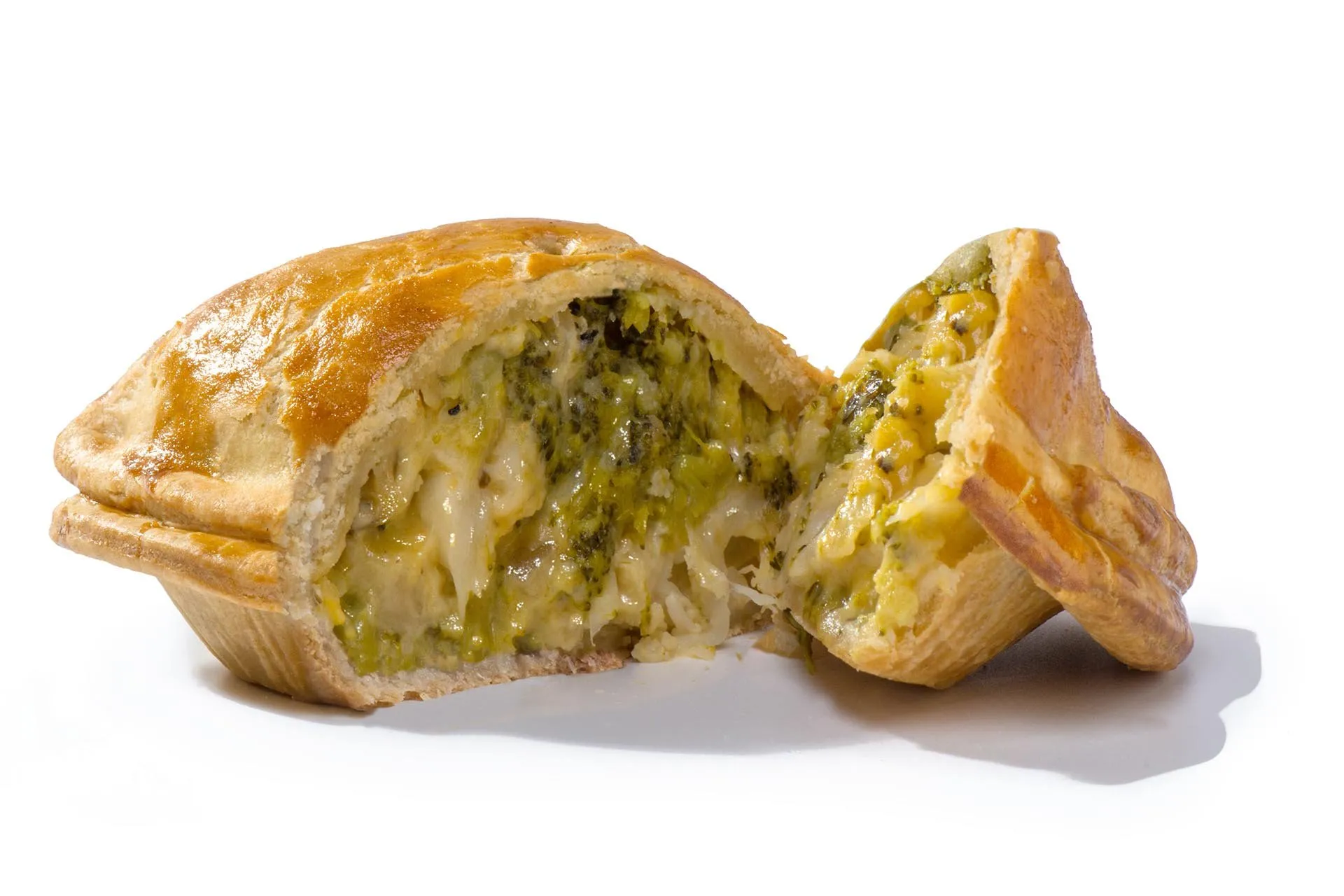 Cauliflower, Broccoli and Cheese Pie
