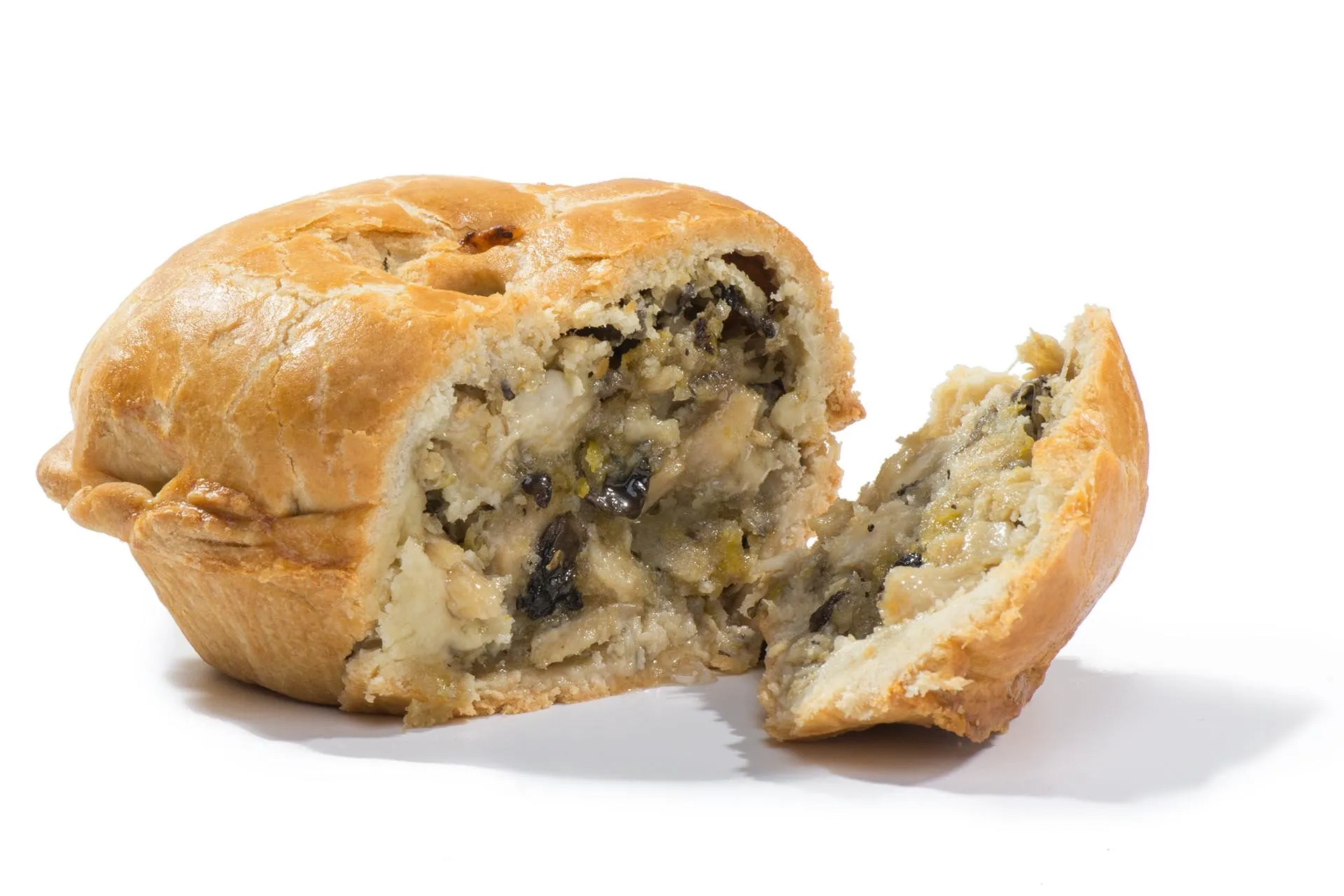 Chicken Leek and Mushroom Pie 