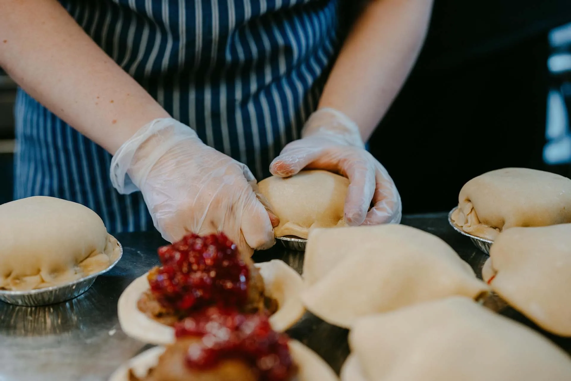 Venison and Cranberry Pie - Lochinver Larder