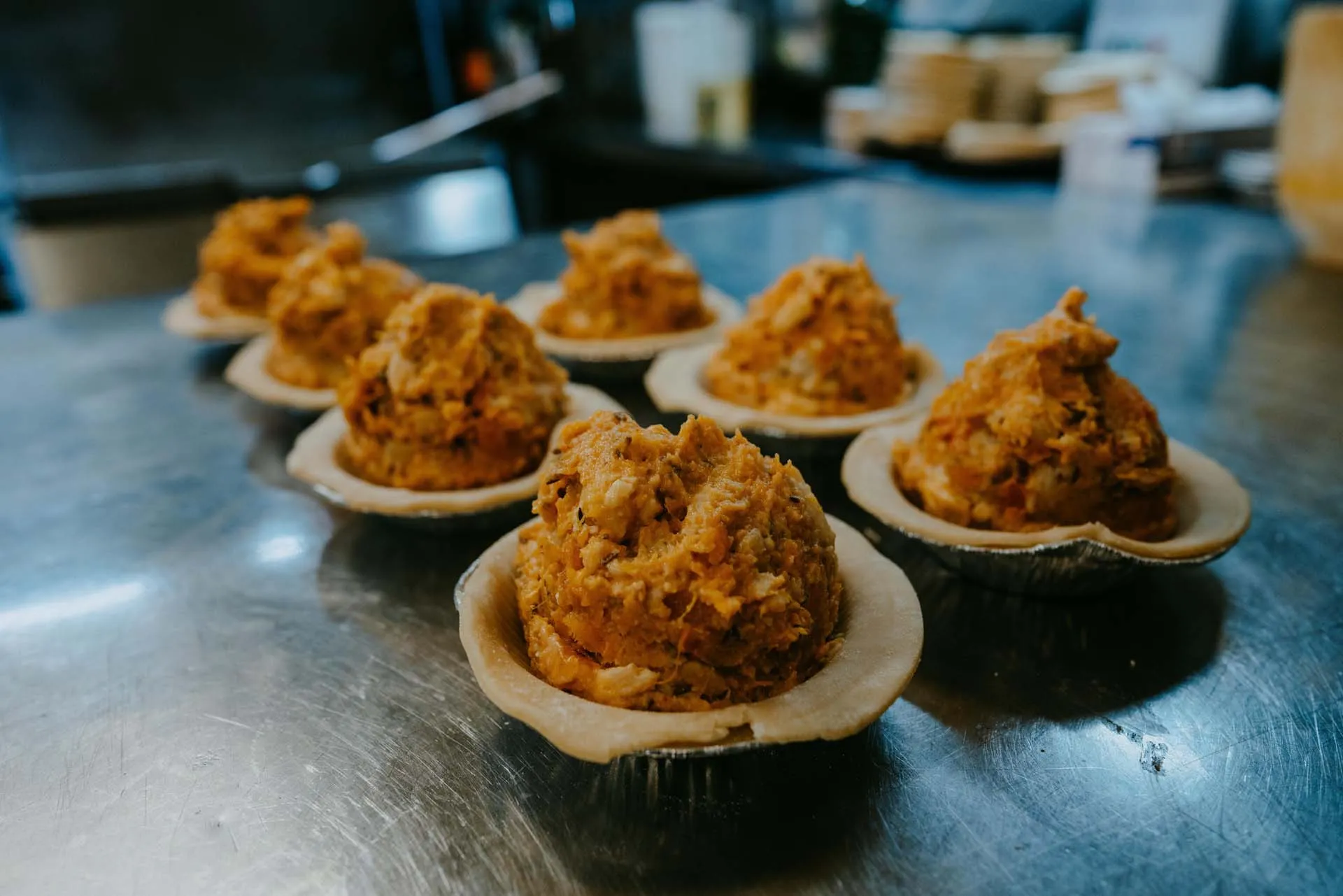 Pork, Chorizo and Manchego Pie - Lochinver Larder