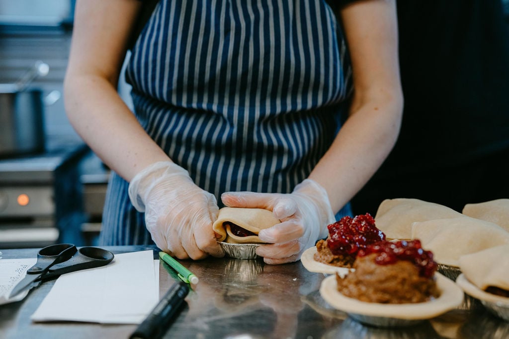 Venison and Cranberry Pie - Lochinver Larder