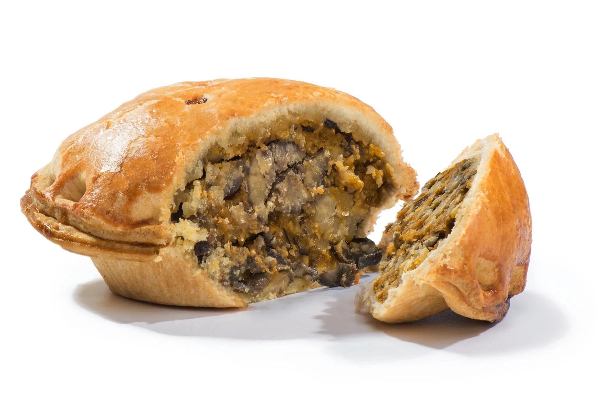 Mushroom and Chestnut Pie 